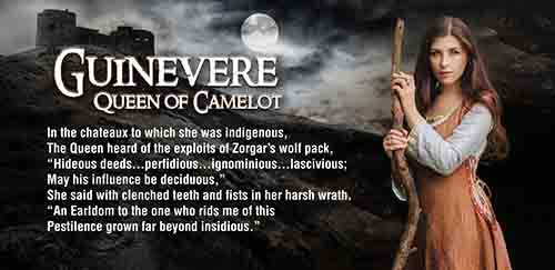 The once and current Queen of Camelot. She has come out of the nunnery after a period of spiritual regeneration to add stability to the leadership while a future alternative is being sought. She still gets criticized, some even from herself, for betraying King Arthur and laying with Lancelot. 
