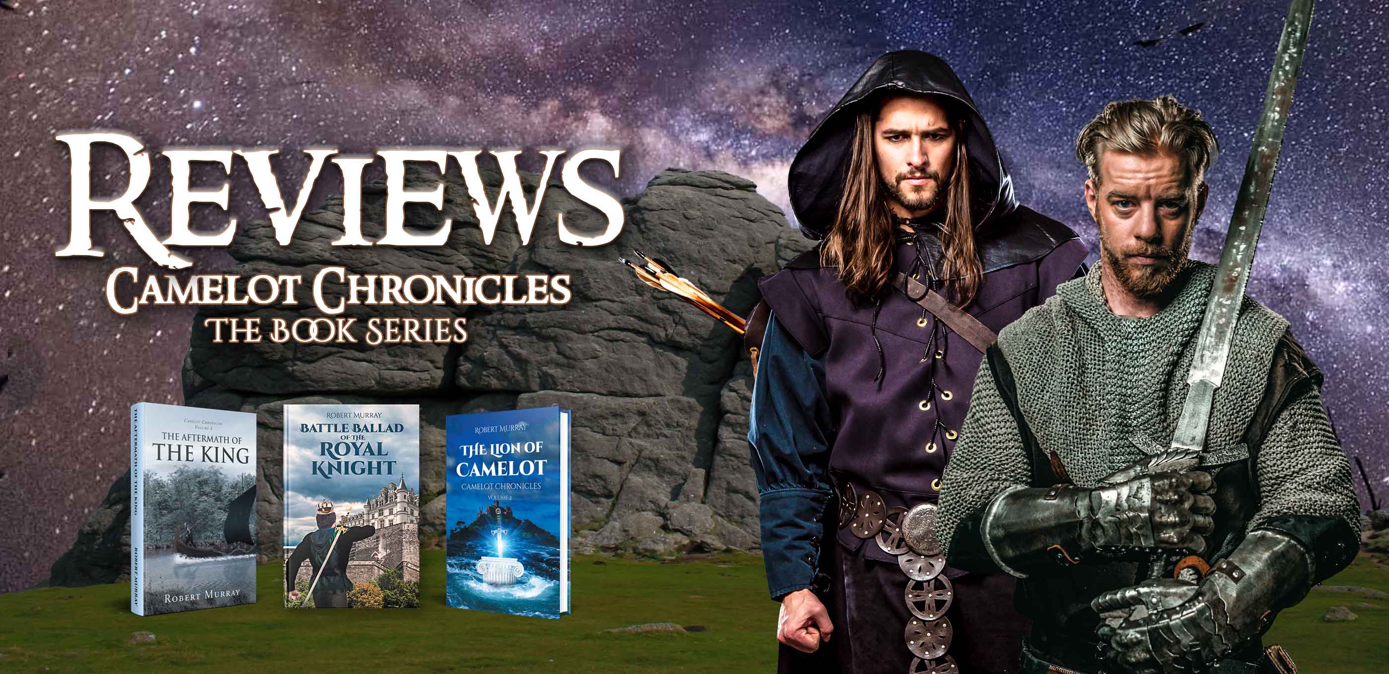 Reviews of Camelot Chronicles the Book Series from readers of the series, Amazon, Facebook, Nook, Walmart, Booktopia and others